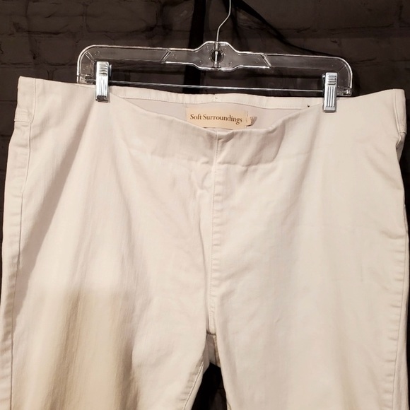 Soft Surroundings Denim Pull On Skinny Jeans Size 1X - Picture 2 of 7